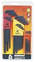 Bondhus 14130 Triple Pack, Balldriver L-wrench Sets #10937 (.050-3/8-Inch) & #10999 (1.5-10mm), and GorillaGrip Hex Fold-up Set #12550 (5/64-5/32 & 1.5-5mm)