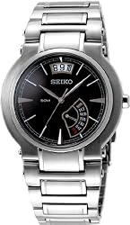 SEIKO Men's Stainless Steel Premier Dress Watch. Model: SPQ001
