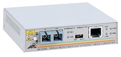 Allied Telesyn Centrecom TX to FX Media Converter with ST Fiber Connectors