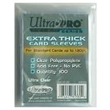 Ultra-PRO Extra Thick Card Sleeves for Thick Jersey or Memorabilia Sports Trading Cards