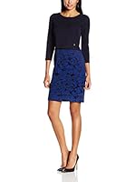 Palmetto Vestido (Azul Oscuro)