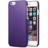 iPhone 6S Case, Terrapin [Extra Slim Fit] Hybrid Rubberized Protective Hard Case for iPhone 6 / 6S (Solid Purple)