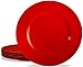 Reston Lloyd Red Melamine Dinner Plate, Set of 6