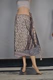 Womens Silk Sarong Gypsy Hippie Long Wraparound Skirt Wrap Around  32 X 46 Inches