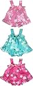 Tahitian Gardenia Hawaiian Aloha Infant/Girl's Jumper (Cabana) Set in Fuschia