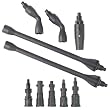 FAIP PowerWasher Universal Pressure Washer Gutter / Eave / Undercarriage Cleaning Accessory Kit #80003