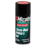 Micatin Antifungal Spray Powder, 3-Ounce Spray Cans (Pack of 4)