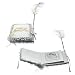  Mis Quince Añs Satin Guestbook - White