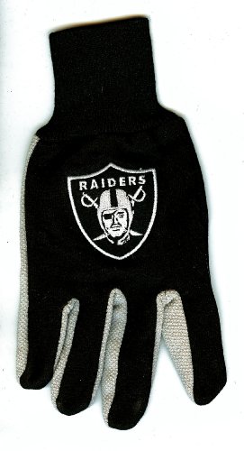 Oakland Raiders Knit NFL Logo Glove