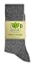YOU FOR NATURE - Herren Strümpfe/Socken BIO Baumwolle GRAU Gr. 43-46