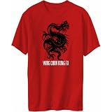 T SHIRT RED XS WING CHUN KUNG FU
