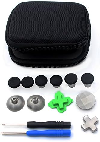 Briteley 11 Pc Xbox One Elite Controller replacement Kit With Silicone Thumbsticks and D-Pads