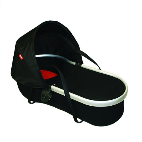 Phil and Ted's Peanut Vibe Baby Sleeper in Black and Red