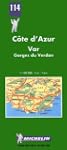 Carte routi�re : C�te d'Azur - Var, N...