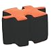 Furniture online: LumiSource Two-Tone Puzzotto (Orange/Black)