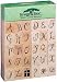 ImageTree Wood Handle Stamp - Loopy Upper Case Alphabet