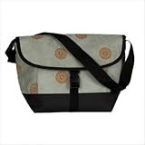Small Baby Messenger Bag Fabric: Dragonfly Onyx