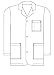 Adar Universal Mens Lab Coats - Classic 31