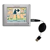 IMAGE OF Retractable USB Cable for the Nextar S3 with Power Hot Sync and Charge capabilities - uses Gomadic TipExchange Technology