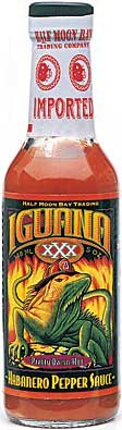 Iguana XXX Habanero Pepper Sauce - 5 oz by Half Moon Bay Trading