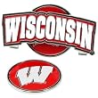 Wisconsin Badgers Slider Hat Clip W/ Golf Ball Marker - NCAA College Athletics