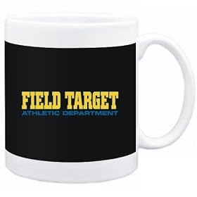 Mug Black "Field Target ATHLETIC DEPARTMENT " Sports