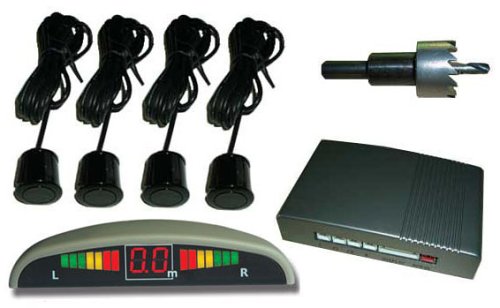 BA118 LED 4 Sensor Car Reversing Parking Radar Detector