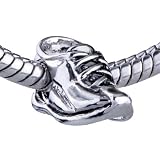 Pugster Pandora Chamilia Biagi Style Bead Running Shoe European Charm Bead Symbol Fits Pandora Chamilia Biagi Bracelet