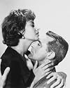 CARY GRANT & SOPHIA LOREN 11X14 B&W PHOTO