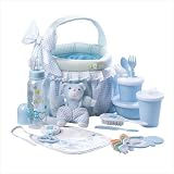 Blue Baby Soft Basket Gift Set