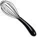 Le Creuset Silicone Balloon Whisk, Black Onyx