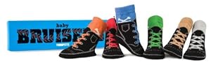 Trumpette MOTORBIKE BRUISER BOOTS Baby Boy Socks 6 PAIRS IN A BOX 0-12 MONTHS