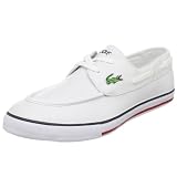 419JStqn91L. SL160  Lacoste Mens Bateau 8 Boat Shoe,White,9 M US