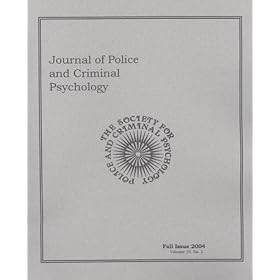 Buy Journal of Police and Criminal Psychology