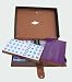 Oriental Mahjong Set with Vinyl Case, Dices, Money Chips and Banker Button (Standard Size)