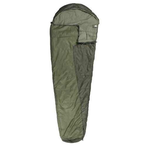 10T ARCTIC Spring Sac de couchage sarcophage Vert 230 x 85/55 cm