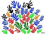 ポスター アンリ マティス Blue Spray of Leaves 限定500枚