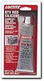 Loctite 37469 Red Hi-Temp RTV Silicone-Sensor Safe. 80 ml.
