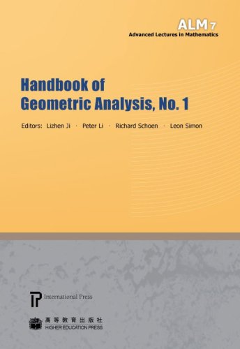 Handbook of Geometric Analysis, No. 1 (volume 7 of the Advanced Lectures in Mathematics series)