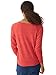 Alternative Women's Slouchy Pullover Sweatshirt, Eco True Red, Medium