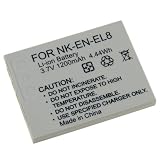 Hi-quality Equivalent EN-EL8 Battery for Nikon CoolPix S1 Coolpix S2 Coolpix S5 Coolpix S6 Digital Camera