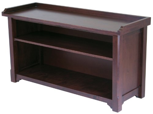 Hall Bench with Storage Shelf, Rack, Seat, Settee
