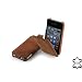 Stilgut exklusive Ledertasche UltraSlim f�r Apple iPhone 4/ 4s aufklappbar aus echtem Leder - Vintage