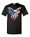 Shop4Ever® Eagle USA Flag T-shirt 4th of July Shirts