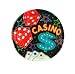 Casino 7" Paper Dessert Plates (8 count)