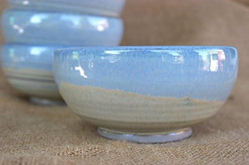 Wheel thrown pottery bowl, large cereal bowl