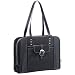 Icon FMEP01-BLK Emperor Collection Nylon Tote with Front Flapped Pocket (Black)