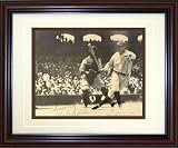 Signed Babe Ruth Photograph - Framed 8x10