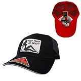 Trucker Girl Pocket Mesh Flex Baseball Cap (Black)
