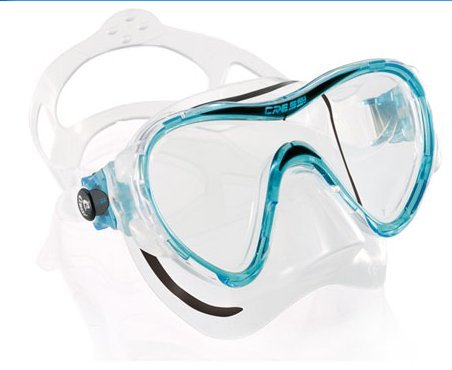 Cressi Sub Piuma Evolution Crystal Mask, Black